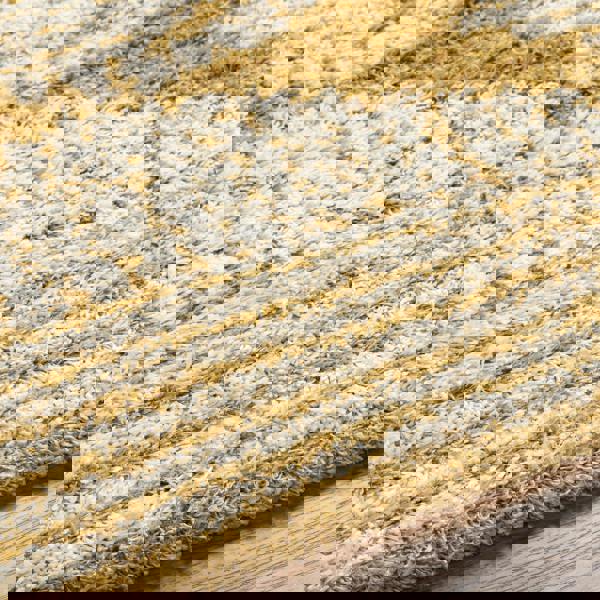 Livabliss Urban Shag-Modern Camel Ivory Soft Plush Pile Rug