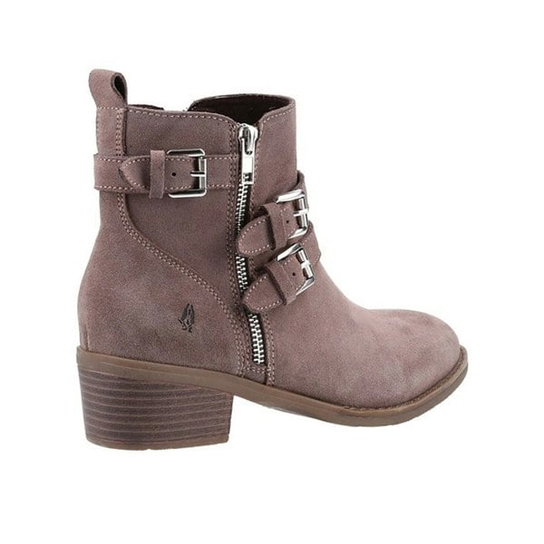 Hush Puppies Womens/Ladies Jenna Leather Ankle Boots - Taupe