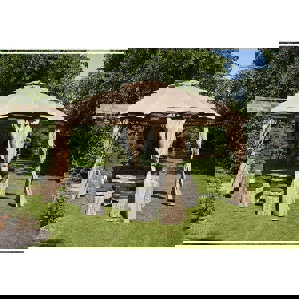 Rio Gazebo Curtain Set The Garden Furniture Shop