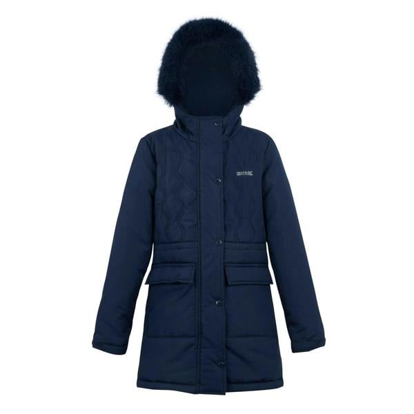 Regatta Childrens/Kids Fabrizia II Quilted Jacket - Navy