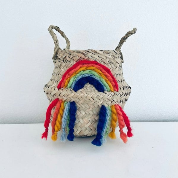 Rainbow Basket - Mini - Bellybambino