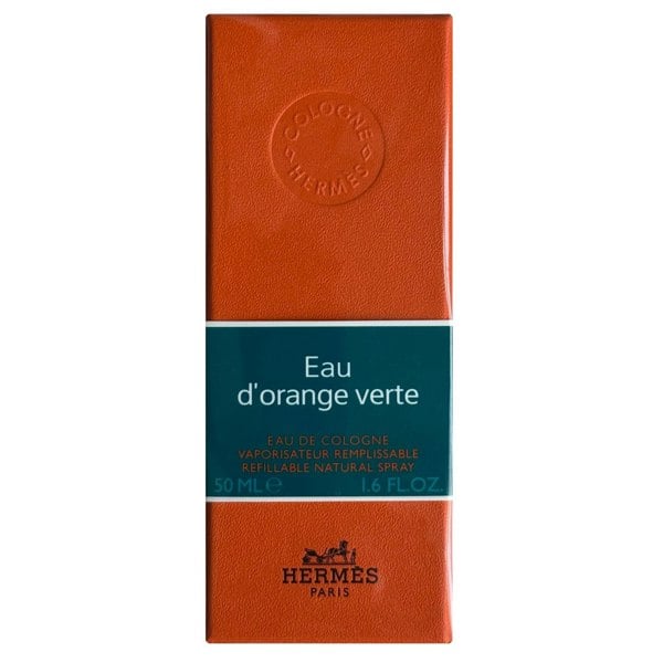 Hermes Eau D'Orange Verte Eau de Cologne 50ml Spray Refillable