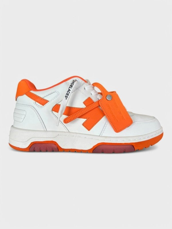 OFF - WHITE Out Of Office Low White Orange - Supplied FashionOff - White
