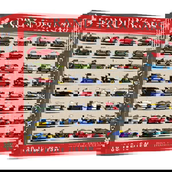 Me and My Car Formula 1 Cars Through the Ages 1000 Piece Jigsaw