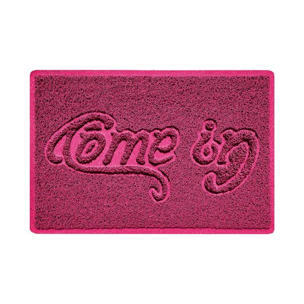 Nicoman "Come In" Grey Spaghetti Door Mat