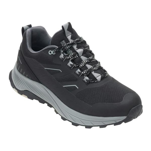 Regatta Mens Ravika Trainers - Black/Dark Steel - 