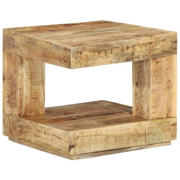 Berkfield Coffee Table 45x45x40 cm Solid Wood Mango