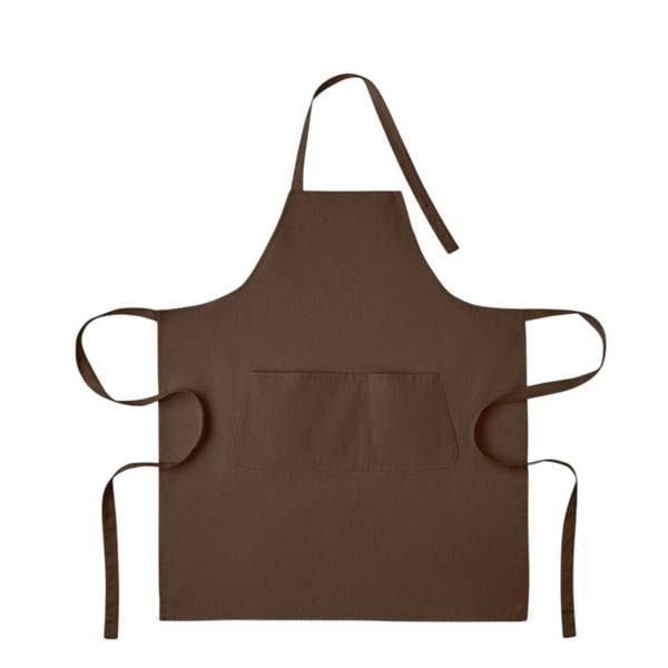 MidOcean Gamma Organic Cotton Bib Apron - Chocolate - 