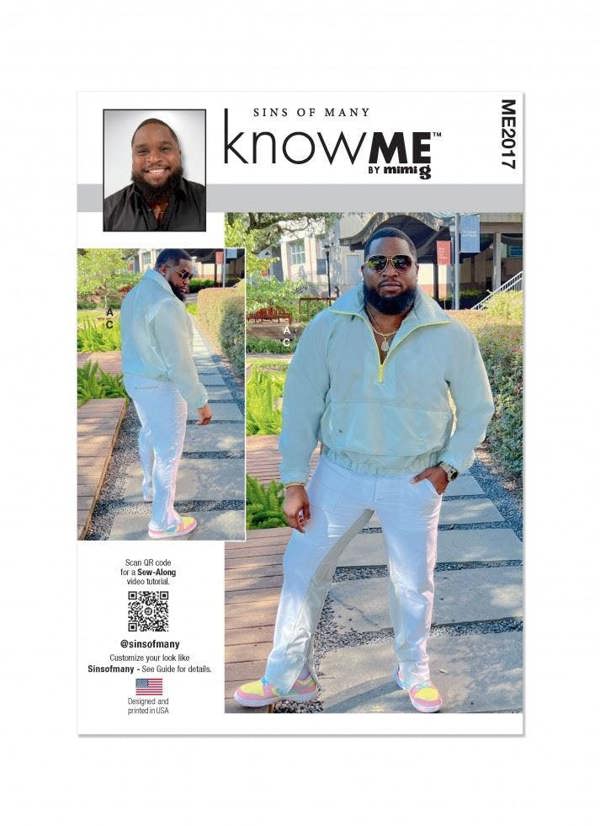 Know Me Sewing Pattern 2017, Jackets, Trousers for Men, AA (34-36-38-40-42) - Intermediate