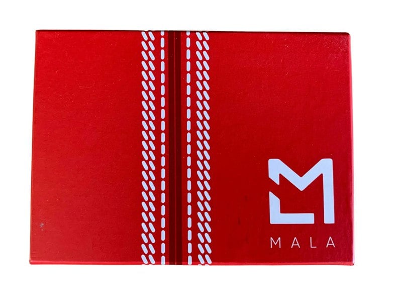 Mala Leather Edgbaston Cricket Ball Keyring – Hand Stitched – Gift Boxed