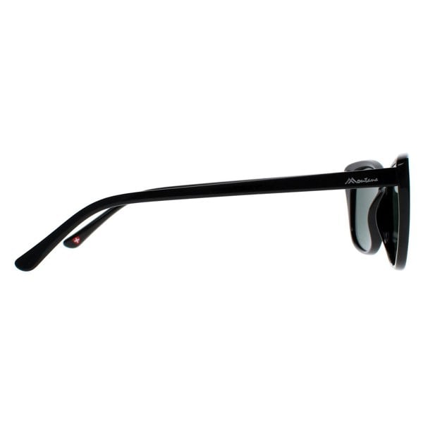 Montana Sunglasses MP42 A Black G15 Green Polarized