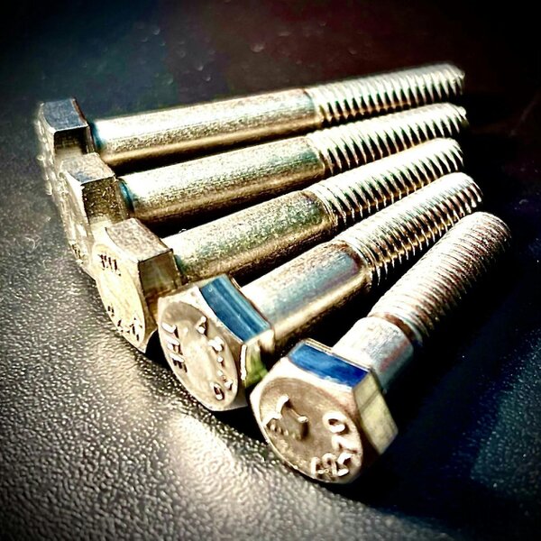 Fixaball M16 Hex Bolt A2 304 Stainless Steel DIN 931