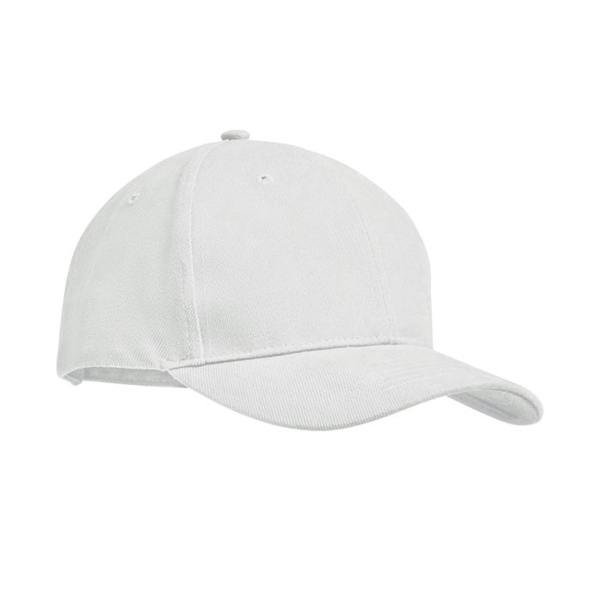 MidOcean Tekapo Heavy Brushed Cotton Baseball Cap - White - 