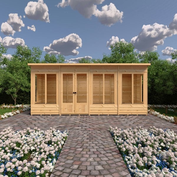 Shire 16x6 Alora Pent Summerhouse