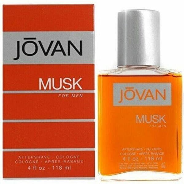 Jovan Musk For Men 118ml Aftershave Colongne For Him