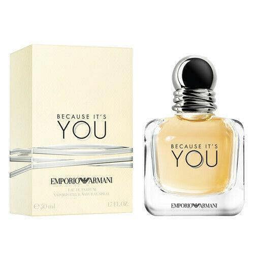 Emporio Armani Because It's You 50ml Eau De Parfum EDP Spray For Her
