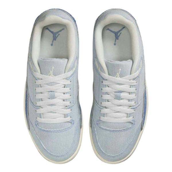 Nike Air Jordan Flight Court SE Denim Worn Blue Trainers UK 3.5