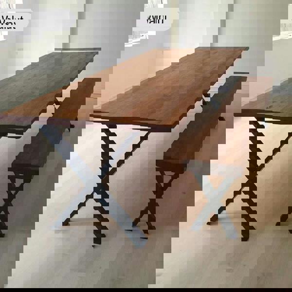 TRL Furniture Sleek & Slender Rustic Dining Table