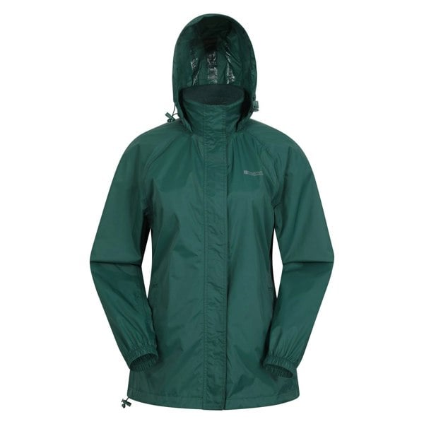 Mountain Warehouse Womens/Ladies Pakka II Waterproof Jacket - Dark Green