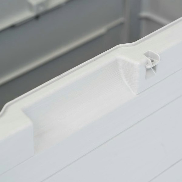 Berkfield Garden Storage Box 280 L Light Grey