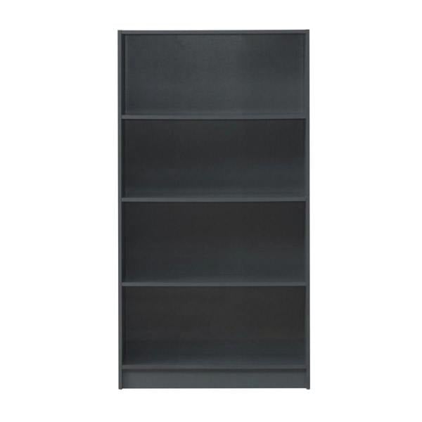 Timber Art Design 4 Tier Bookcase Tall Display Shelving Storage Unit Wood Furniture