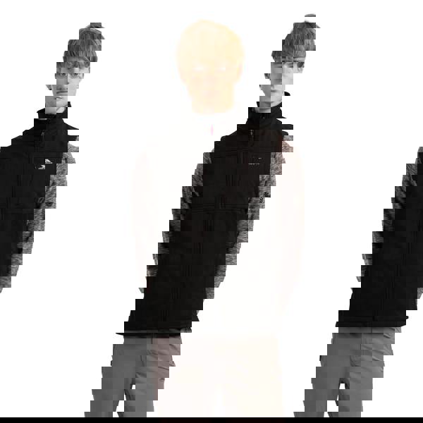 Trespass Mens Baro TP50 Softshell Gilet - Black Marl - 