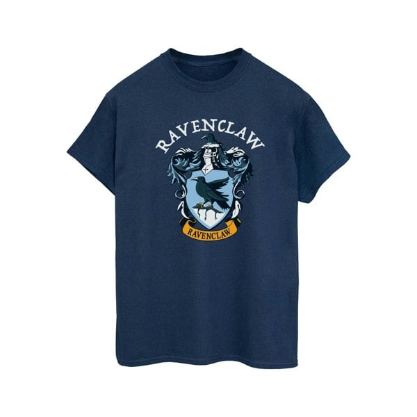 Harry Potter Mens Ravenclaw Cotton T-Shirt - Navy Blue