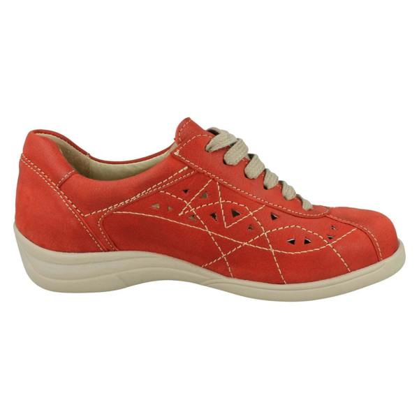 DB Shoes Ladies Easy B Lace Up Flat Casual Shoes Hornsea
