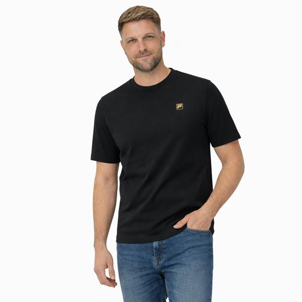 Fila Gold Yaxley 4 Premium T-Shirt Black
