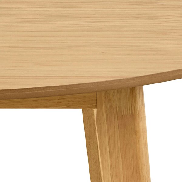 Wyld Haus Marseille 120cm Round Oak Veneer Dining Table