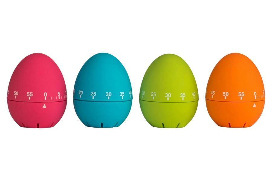 Essentials by Premier Kelso 4 Assorted Egg Shape Timers