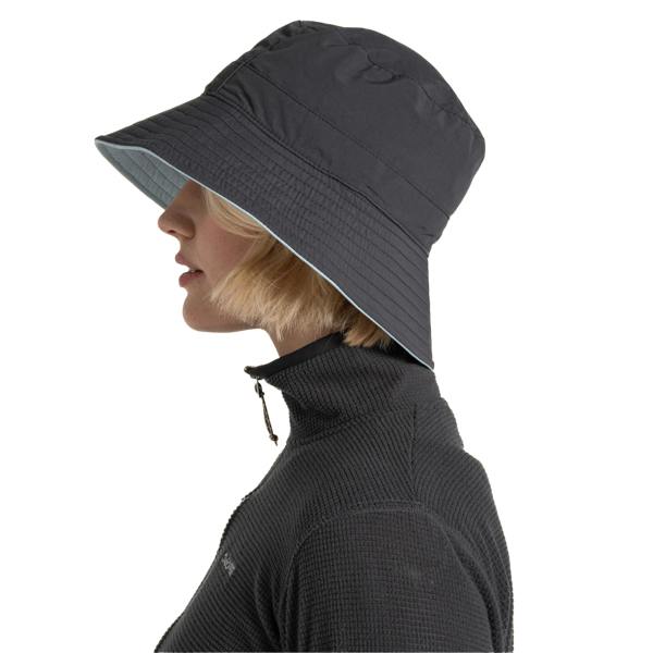 Craghoppers III Nosilife Bucket Hat - Black Pepper/Niagara Blue - 