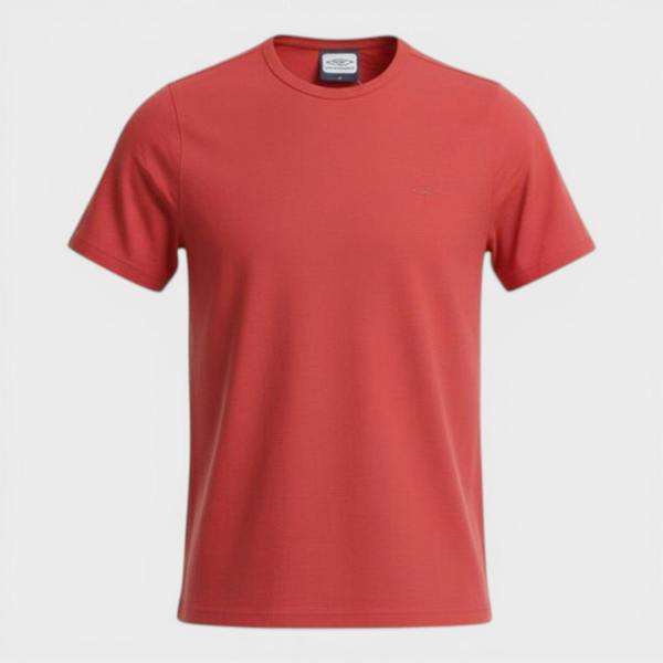 Umbro Logo Short Sleeve T-Shirt Red