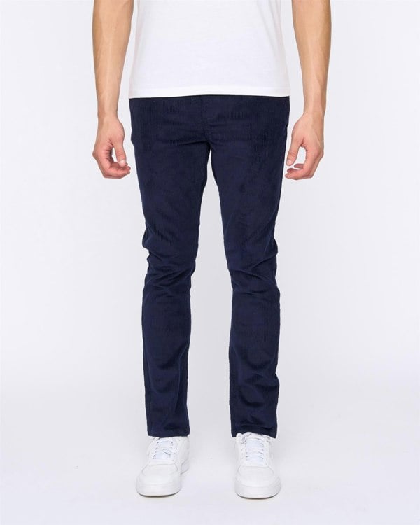 Duck and Cover Cordsome Trousers - Navy