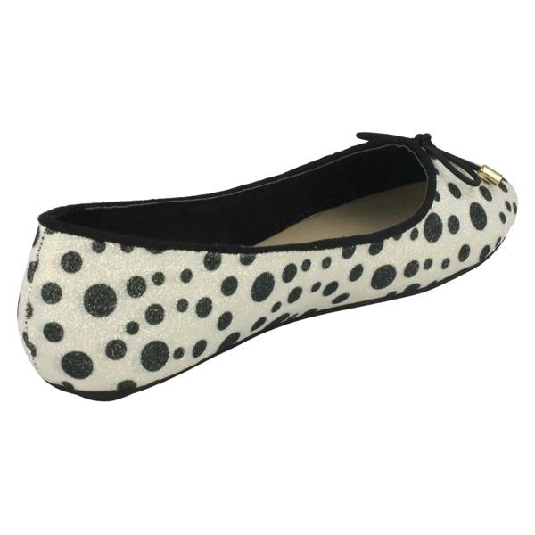 Spot On Girls Spot On Spotted Ballerinas