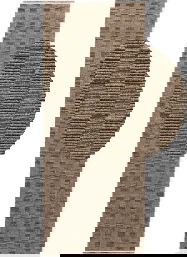 The Rugs Scala Handwoven Wool Rug - Quality Checkered Design