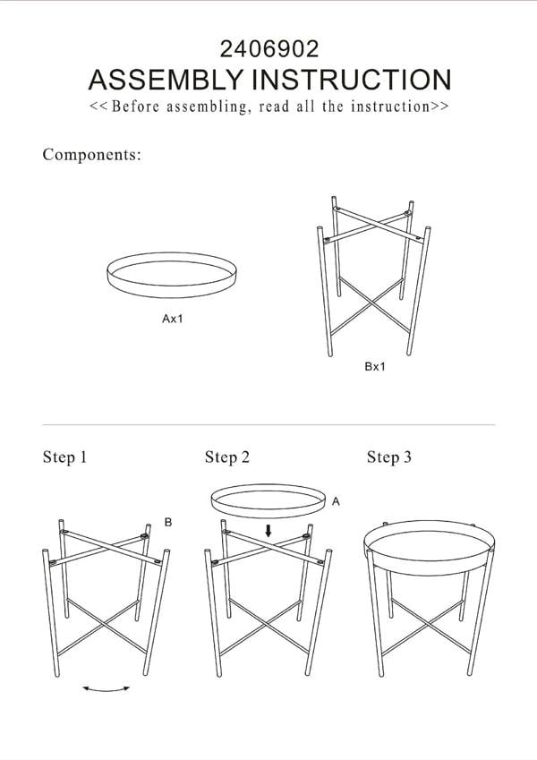 Interiors by Premier Trosa Green Iron Side Table