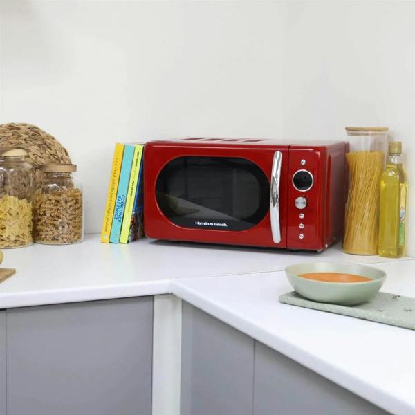 Hamilton Beach Ella Kettle, Toaster & Microwave Set - Red - Hamilton Beach UK