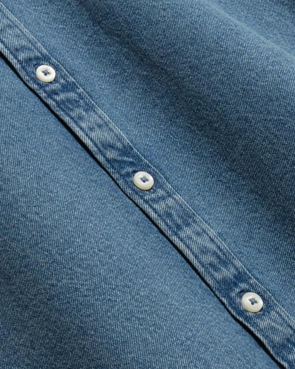 Larsson & Co Freddie - Denim Long Sleeve Shirt