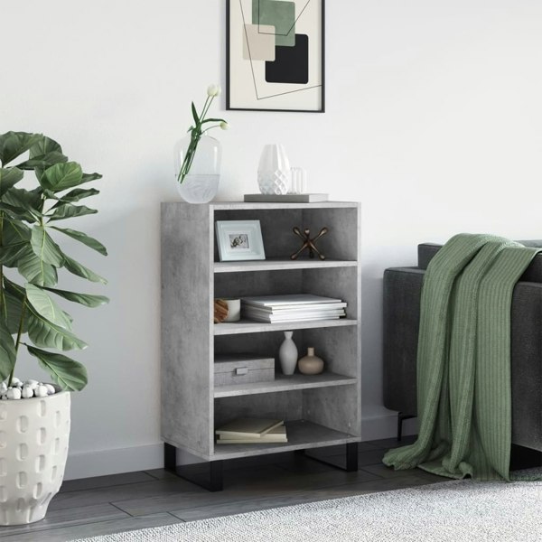 Berkfield Highboard Concrete Grey 57x35x90 cm Engineered Wood
