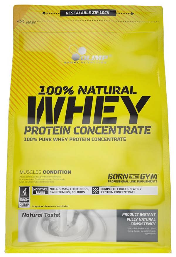 Olimp Nutrition 100% Natural Whey Protein Concentrate - 700g