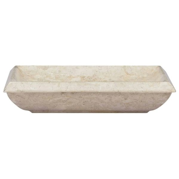 Berkfield Sink Cream 50x35x10 cm Marble