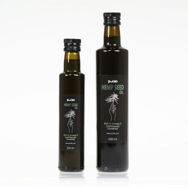 Purillo Hemp Seed Oil - Cold-Pressed | GMO-Free