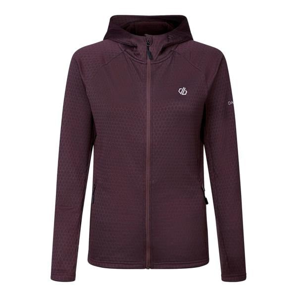 Dare 2B Womens/Ladies Ventura Stretch Hooded Midlayer - Huckleberry - 