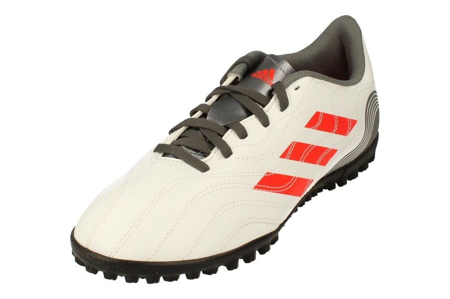 Adidas Copa Sense.4 Tf Mens Football Trainers Boots  FY6180 - White Red Grey Fy6180 - Photo 0