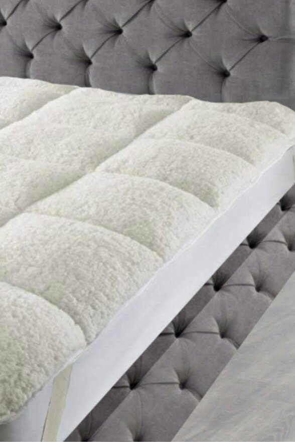 Ezysleep Sherpa Fleece Reversible Mattress Enhancer Topper
