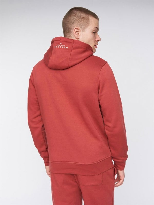 Henleys Curveball Hoodie - Deep Red