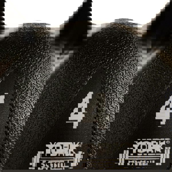 York Barbell Vinyl Kettlebell Set 2,3,4kg - Black