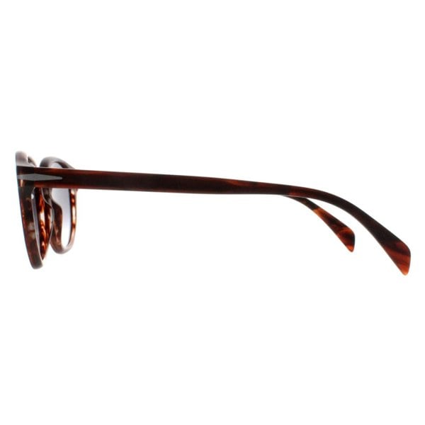 David Beckham Sunglasses DB1007/S 0CJ 9O Matte Striped Brown Dark Grey Gradient