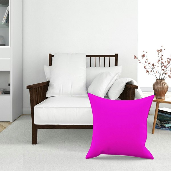 Warren Reed Vivid Pink Floor Cushion